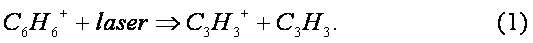  Dissociation of Benzene Molecule in a Strong Laser Field