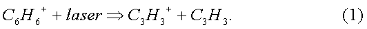  Dissociation of Benzene Molecule in a Strong Laser Field eng