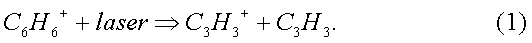  Dissociation of Benzene Molecule in a Strong Laser Field eng